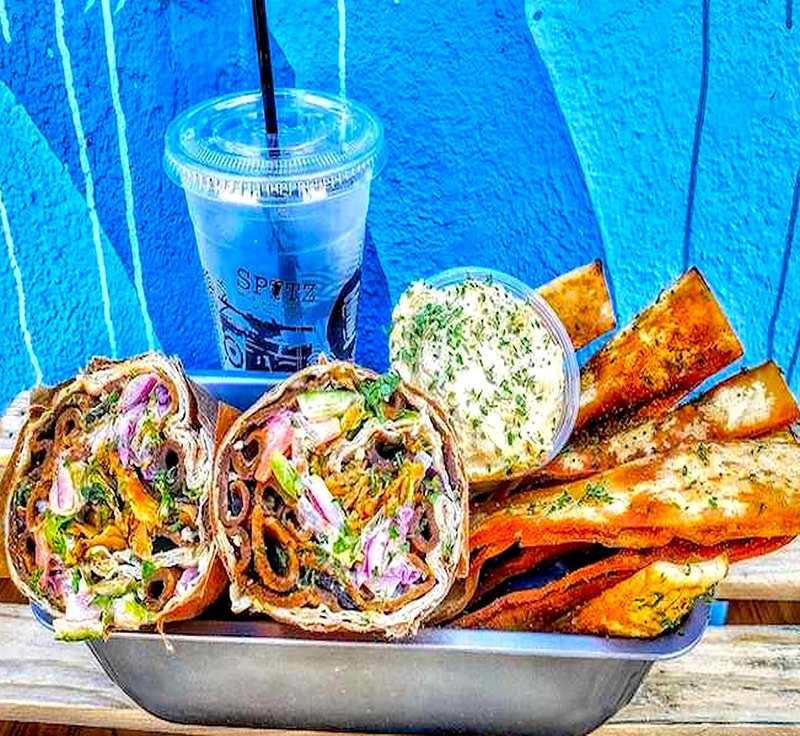 Spitz Mediterranean Street Food signature dishes Street Cart Döner
The Medi
The Spitz Gyro